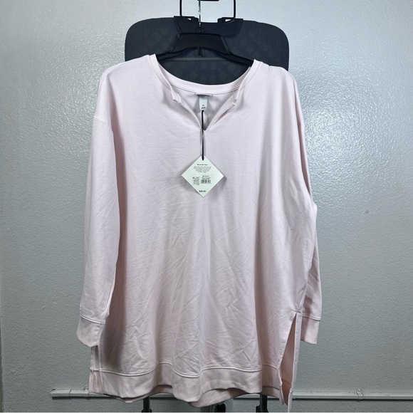 Ava & Viv Pink Relaxed Tunic with Boxy Style - Picture 1 of 8